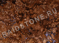 RAIDSTONE - Травертин темный полированный (deep brown polish)