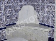 RAIDSTONE - Сиденья для турецкой бани из мрамора