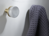 RAIDSTONE - Крючек со вставкой из мрамора для одежды
