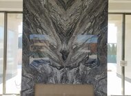 RAIDSTONE - Камин из Итальянского мрамора Арабескато Арабико
