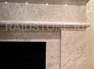 RAIDSTONE - Портал камина из мрамора Крема нова