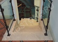 RAIDSTONE - Лестница из мрамора Крем Марфил