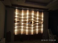 RAIDSTONE - Панно из оникса Miele с подсветкой на стену