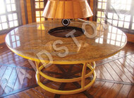 RAIDSTONE - Стол для барбекю из гранита Кашмир Голд