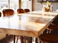 RAIDSTONE - Кофейный столик мрамор Джиало Сиена