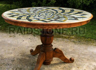 RAIDSTONE - Столик с мозаичной столешницей