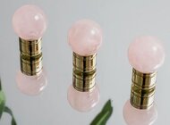RAIDSTONE - Мебельные ручки из камня розового оттенка