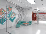 RAIDSTONE - Дизайн проект офиса компании Twitter-2