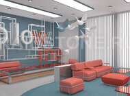 RAIDSTONE - Дизайн проект офиса компании Twitter-2