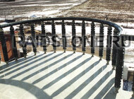 RAIDSTONE - Облицовка пола на балконе мраморной плиткой