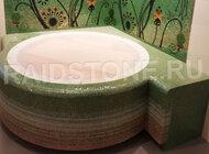 RAIDSTONE - Облицовка ванной мозаикой