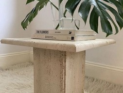 Кофейный столик из травертина