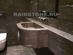 Подвесная раковина из гранита Сигнус