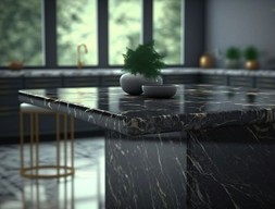 Барная стойка из мрамора