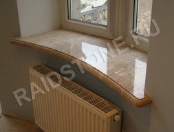 Подоконник из мрамора Breccia Onichiato
