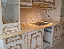 Столешница мраморная Crema Valencia
